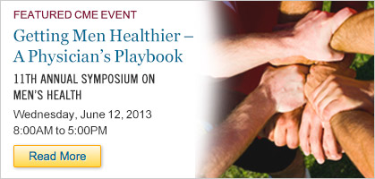 Featured CME Event - Getting Men Healthier
