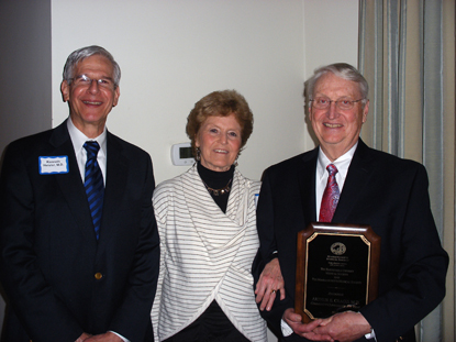 Dr. Heisler and Dr. Cargo - Barnstable 2013 Community Clinician of the Year Award