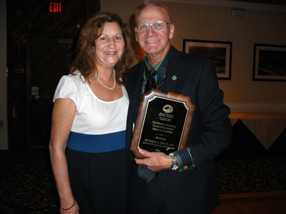 Plymouth 2013 Community Clinician of the Year - Dr. Gross and his wife