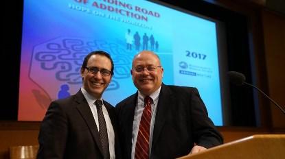 Annual Meeting 2017 - David Rosman, M.D., and Francis MacMillan, M.D., continue to speak for the House of Delegates 