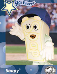 Soapy Baseball Card