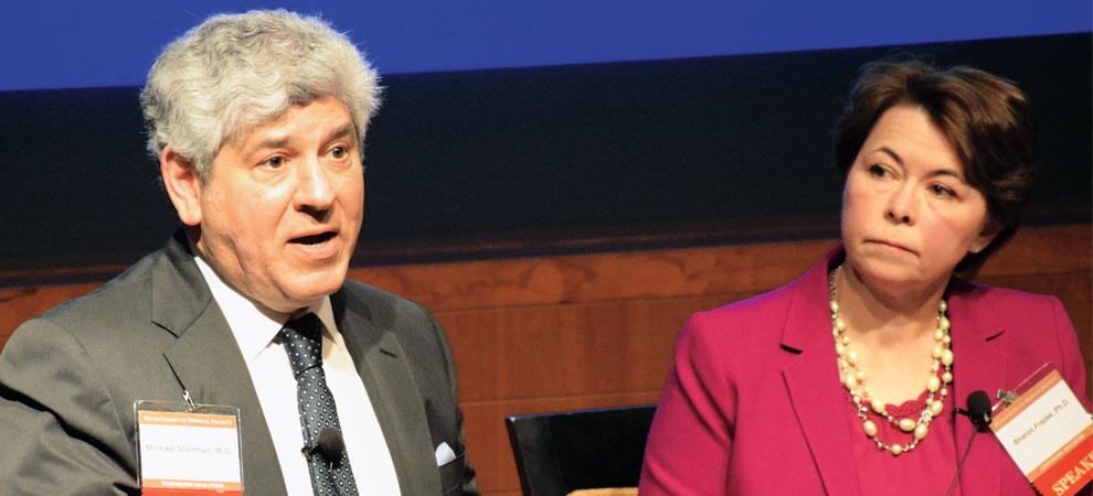 Addressing pharmaceutical pricing has become a top priority for legislators, physicians, and researchers. Michael H. Sherman, MD, and Sharon Glaze Frazee, PhD, MPH, were among panelists at the MMS Public Health Leadership Forum on drug costs in October 2018