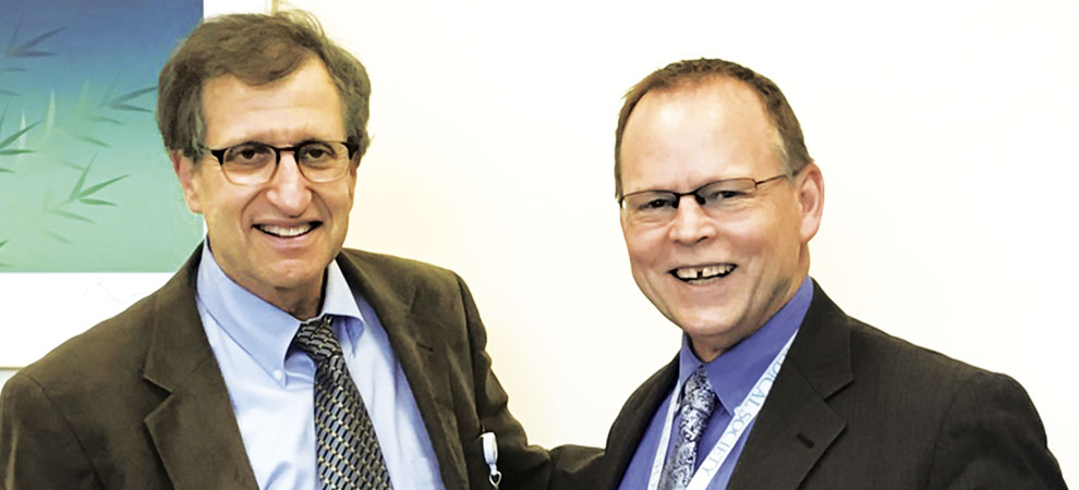Thomas Bryant and Dr. Steven Adelman