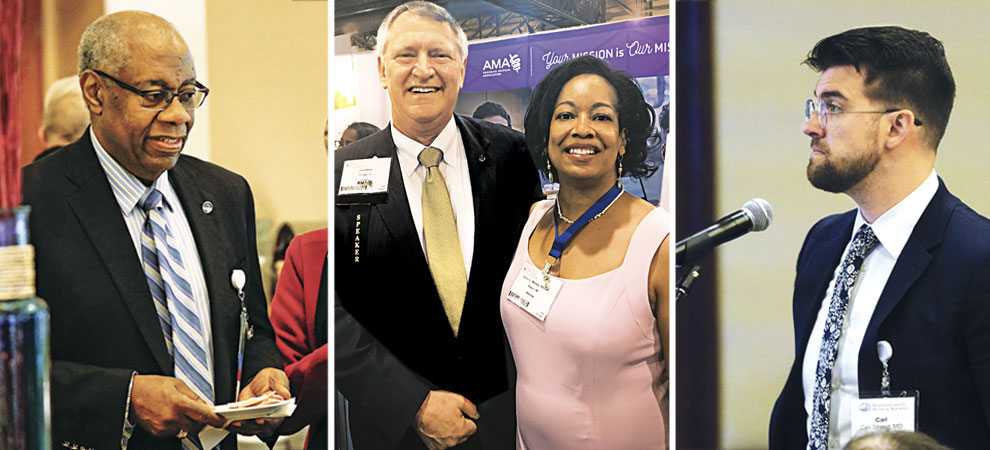 Ron Dunlap, MD, Sharon Marable, MD, Carl Streed, MD