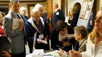 Annual Meeting 2017 - Gabor Maté, M.D., signs copies of his books on addiction and ADHD