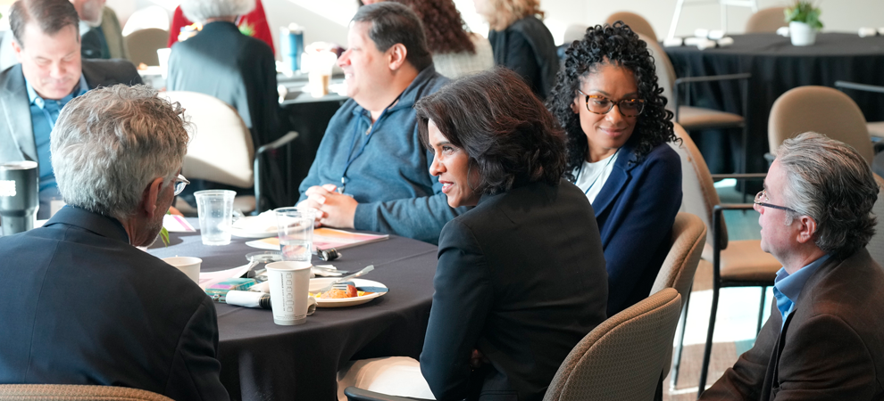 Breakfast networking at Future Health Best