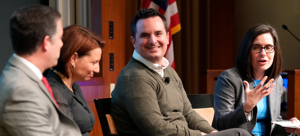 Faculty panel at Future Health Best