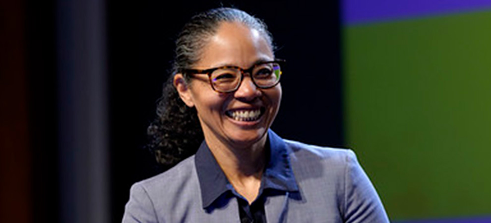 Opening keynote speaker, Maia Hightower, MD, MBA, MPH